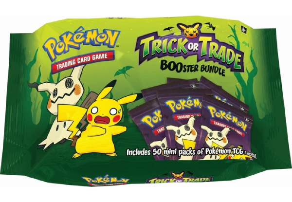 50-Pack Pokemon Trick or Trade Mini Booster Pack