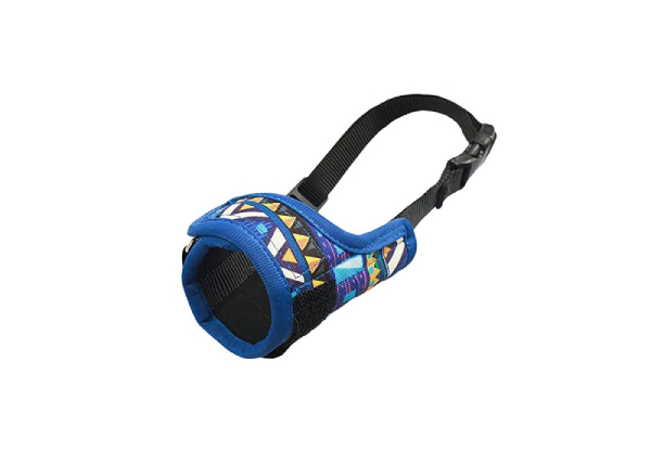 Dog Muzzle - Four Colours & Three Sizes Available - Option for Two