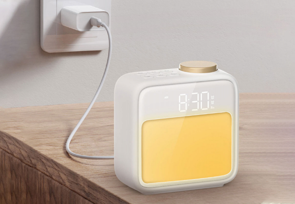 Digital Alarm Clock Night Light - Option for Two