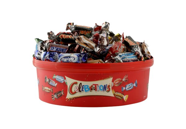 Short Dated  692G Mars Celebrations Tub - Option for Four Tubs