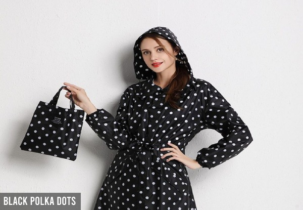 Ladies Long Raincoat - Three Sizes & Eight Colours Available