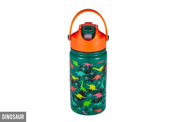 Kids 450ml Stainless Steel Drink Bottle - Four Options Available