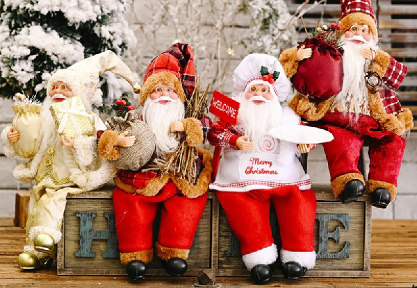 Christmas Santa Doll - Four Styles Available