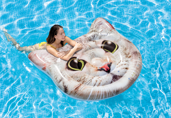 Intex Cat Face Inflatable Pool Float