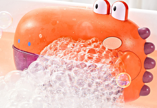 Dinosaur Bubble Machine Bath Toy - Available in Two Options