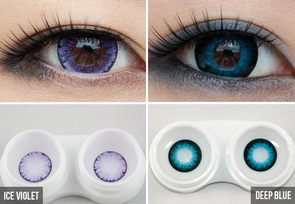 From $13 for a Pair of Cosmetic Contact Lenses with Lens Case
