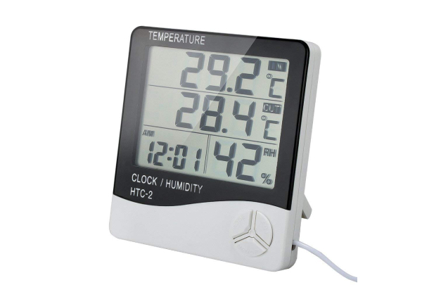 Digital Thermometer & Humidity Monitor - Option for Two
