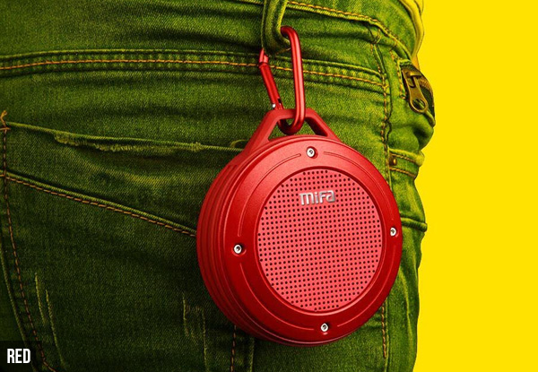 Outdoor Bluetooth 4.0 Portable Speaker - Three Colours Available with Free Delivery