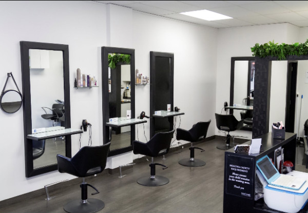 Style, Cut, Blow Wave & Head Massage Hair Package - Options to incl. Half or Full Head Foils