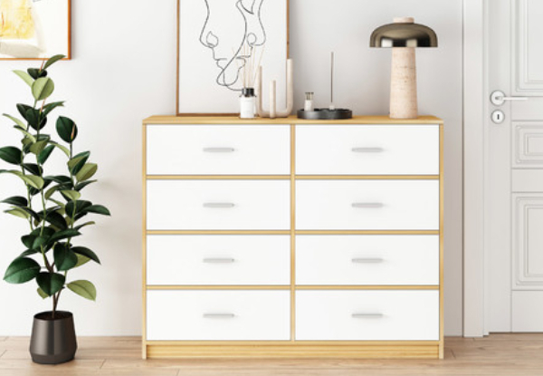 Chest of Eight-Drawer Dresser Tallboy