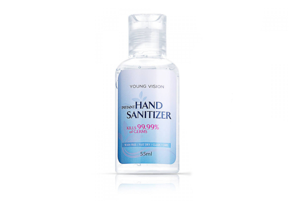 Instant Hand Sanitiser - Options for 55ml or 500ml & Multi-Packs Available