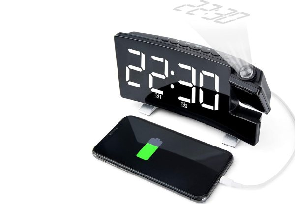 LED Alarm Clock Radio