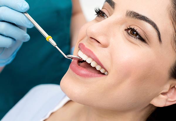 $45 for a Full Dental Examination & Two X-Rays or $85 to incl. a Scale & Polish (value up to $190)