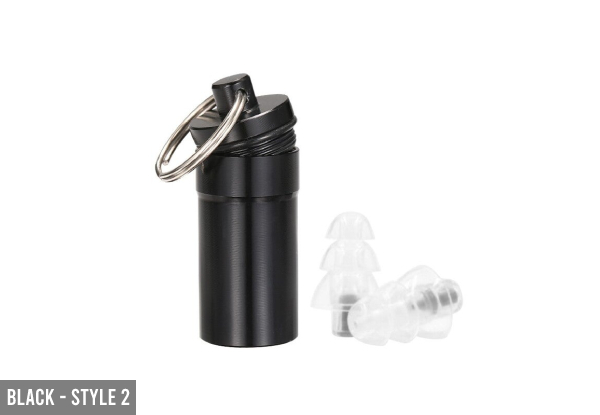 Noise Cancelling Ear Plugs Range - Six Colours & Two Styles Available