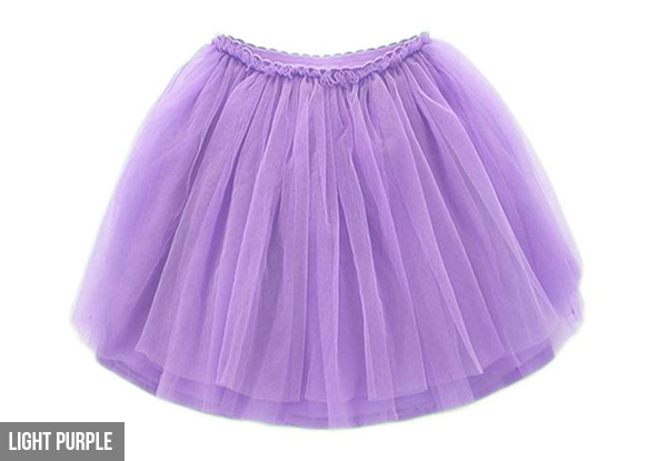 Children's Tutu Skirt - Five Colours & Seven Sizes Available with Free Delivery