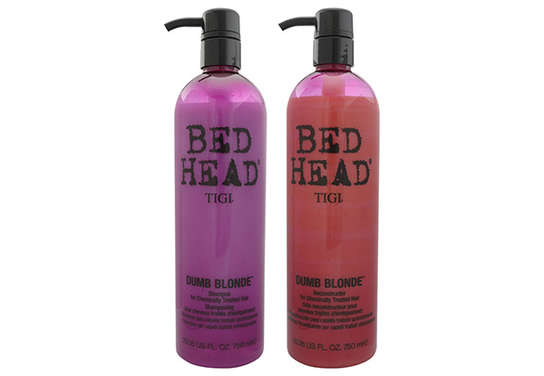 Dumb Blonde Tigi Shampoo & Conditioner Duo Set - Options for Re-Energize, Colour Goddess or Resurrection
