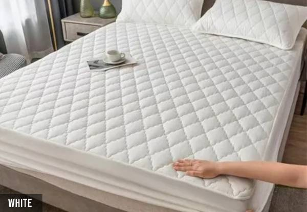 Watertight Fitted Mattress Protector Cover - Available in Five Colours & Two Sizes