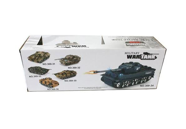 Remote Controlled Military War Tank Toy