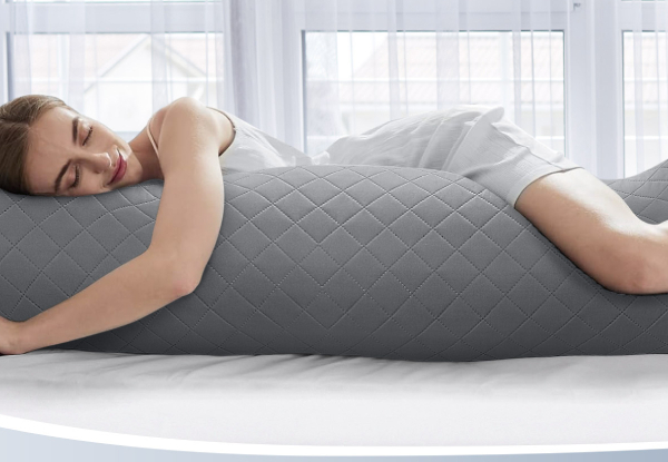 Shredded Memory Foam Full Body Pillow