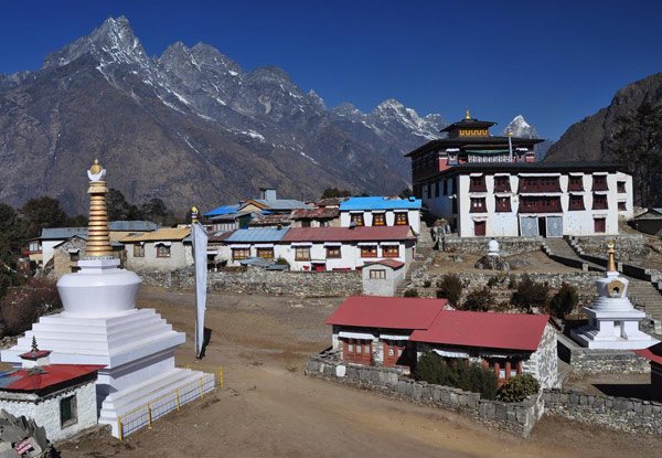 Per Person Twin Share 14-Day Once in a Lifetime Everest Base Camp Trek incl. Local Village Trips, Guided Sightseeing & a Local Sherpa Guide