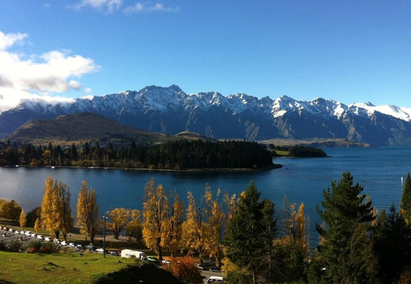 Per-Person Twin-Share Fly/Stay Queenstown Package at Four-Star Alpine Suites or Highview Apartments incl. Return Flights, Spa Access, BBQ & More - Option for Three Nights