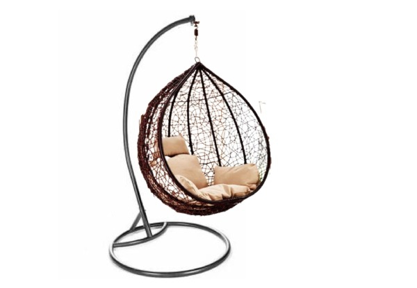 PE Rattan Egg Chair - Three Colours Available & Option for Cover