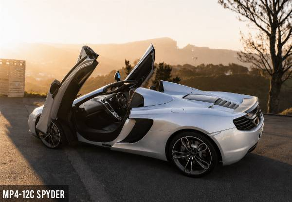 10-Minute Supercar Passenger Experience in a McLaren MP4-12C Spyder or McLaren 570S Spyder - Option for 20-Minutes