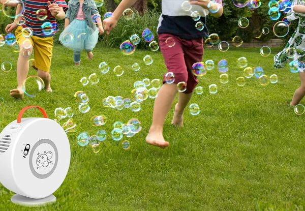 Rechargeable Bubble Machine - Two Colours Available