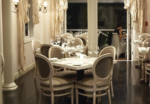 $159 for a Premium Four-Course Lunch or Dinner Experience for Two incl. Bubbles upon arrival and a take-home Olive skincare gift - Options for up to Six People (value up to $704.40)