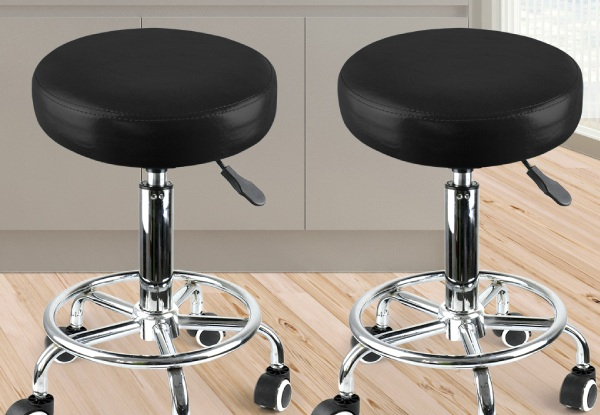 Levede Hydraulic Lift Bar Stool - Available in Three Colours & Option for Two-Pack