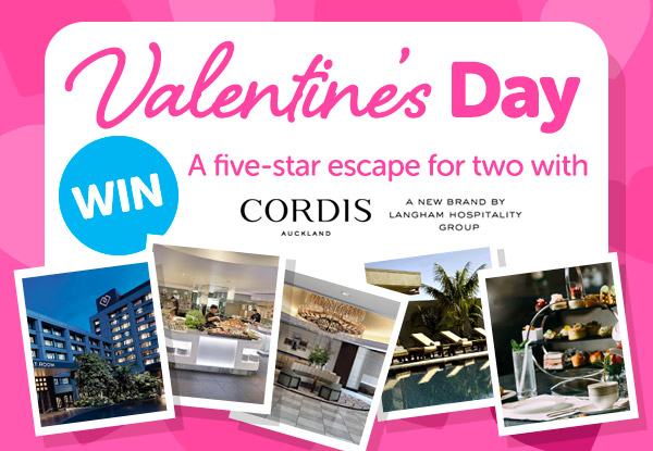 Be in to WIN a 5-Star Escape with Cordis, Auckland incl. Return Flights, Two-Night Premium Suite Stay, Meals & More