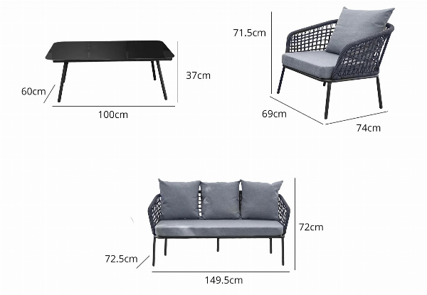 Modern Outdoor Sofa Set