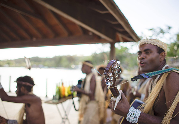 Per Person, Twin-Share Five-Night Vanuatu Getaway incl. Five-Nights in a Garden View Room, Daily Buffet Breakfast, Use of Kayaks, Wind surfers, Snorkeling Gear, Scuba Intro Lesson, Golf Green & Tennis Court Access