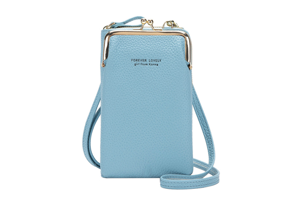 One-Pack Women's Crossbody Mobile Phone Bag - Four Colours Available & Option for Two-Pack