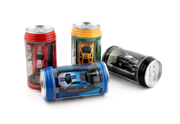 RC Racing Car In A Can - Six Colours Available