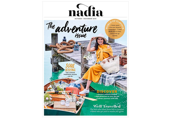 Six Issues of NADIA Magazine incl. Free Apron with Free Delivery