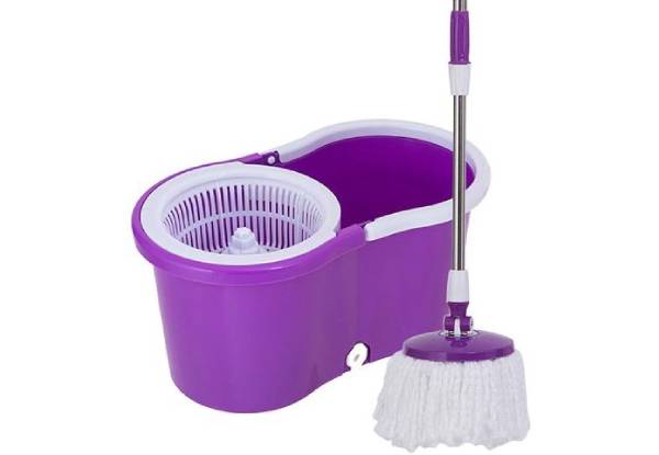 360° Rotating Spin Mop - Four Colours Available