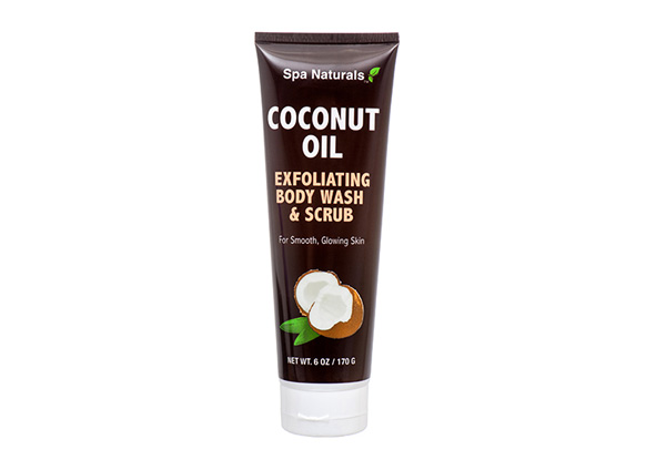 Pack of Four Spa Naturals Coconut Oil Moisturisers & Body Wash