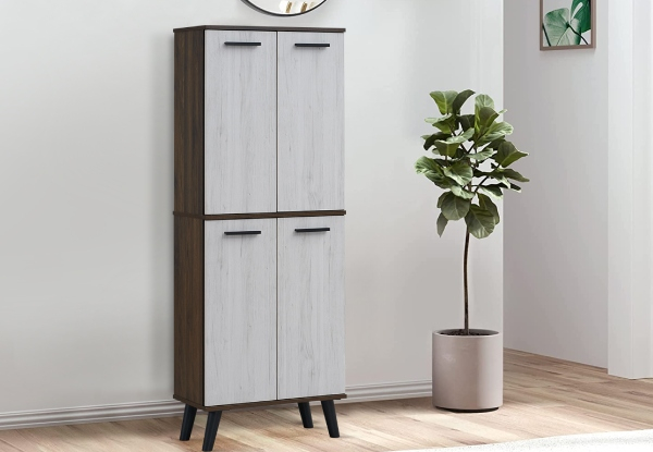 Dallars Four-Door Shoe Cabinet