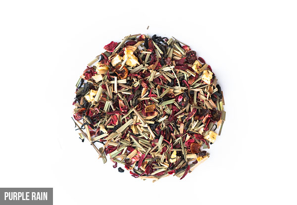 Purple Chocolate Loose Leaf Tea with Super Antioxidants - Four Other Flavours or a Three-Pack Available