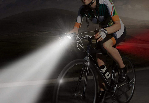Rechargeable Bike Lights with Horn - Option for Two