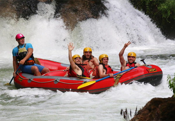 White Water Adventure Rafting Experience on The Kaituna River for One Person – Options for Two & Four People Available