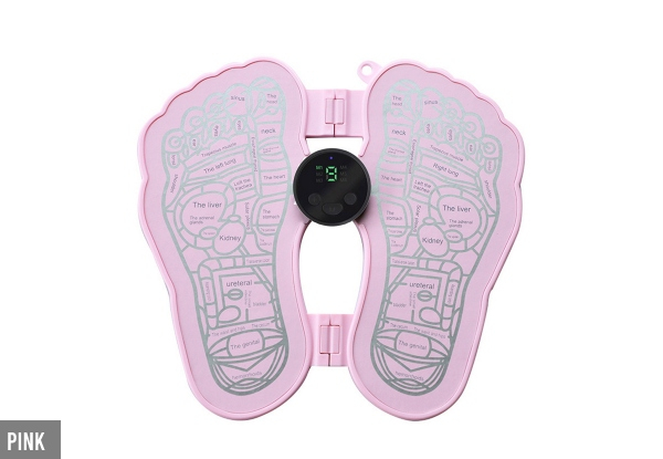 Foldable Electric Foot Massager Mat - Two Colours Available