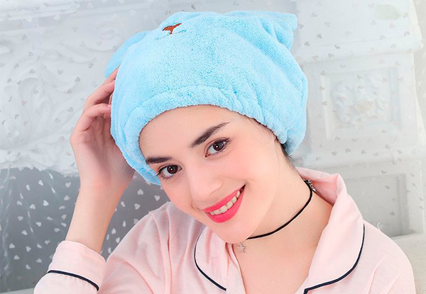 Quick Dry Hair Cap - Two Colour Options Available