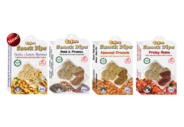 12-Pack of Snack Dips Range - Five Options Available
