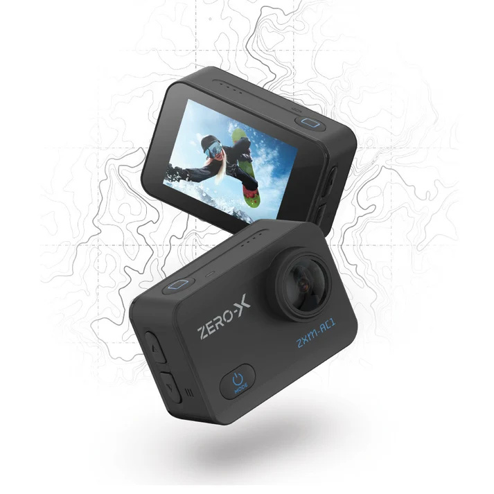 Zero-X AC1 Full HD Action Camera w 2" LCD Screen