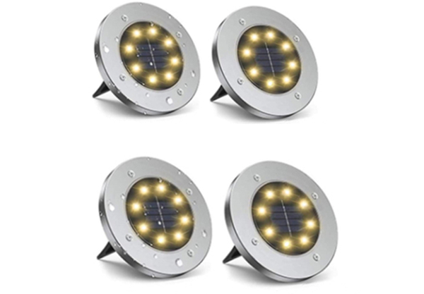 Solar Powered Outdoor Garden Landscape Courtyard Light - Two Colours Available & Options for up to Four Lights