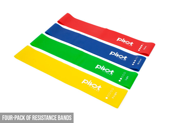 Bodyworx Reaction Balls or Four-Pack of Pivot Mini Resistance Bands