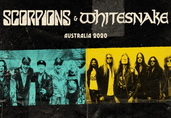 Ticket to Scorpions & Whitesnake at Spark Arena, Auckland on February 27th 2020 (Booking & Service Fees Apply)