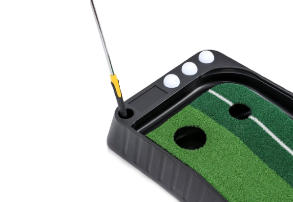 Indoor Mini Golf with Auto Ball Return